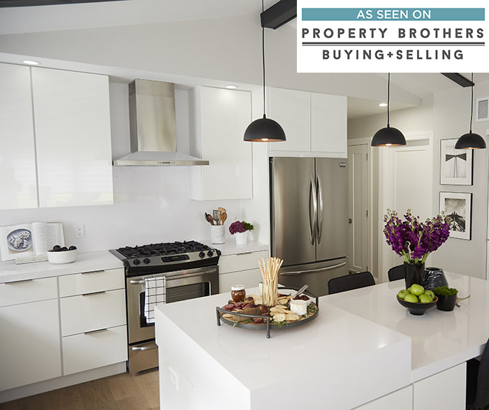 White High Gloss Kitchen Cabinets MasterBrand