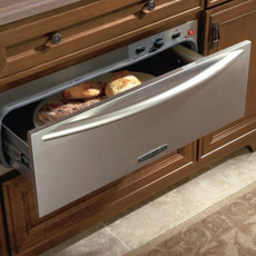 Warming drawer cabinet