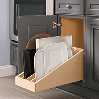 Roll Out Tray Divider - Homecrest Cabinetry