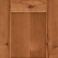Rustic Alder cabinet door