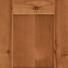 Rustic Alder cabinet door