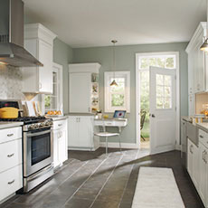 Laminate kitchen cabinets from MasterBrand