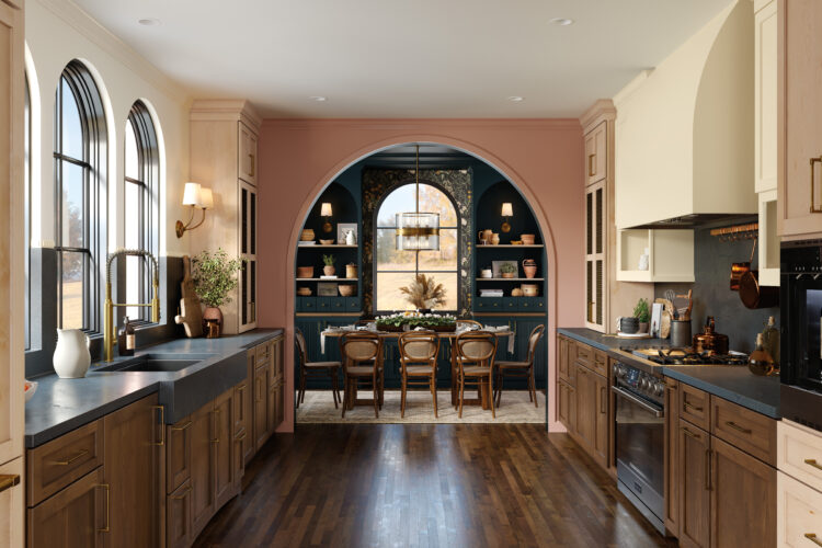 Francis Maple Nova, Lush Forest, Tea Chest & Cappuccio Kitchen