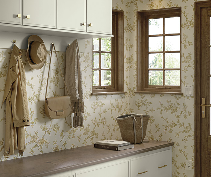 Narrow Rail Shaker in Soft White and Neutral Natural Finishes