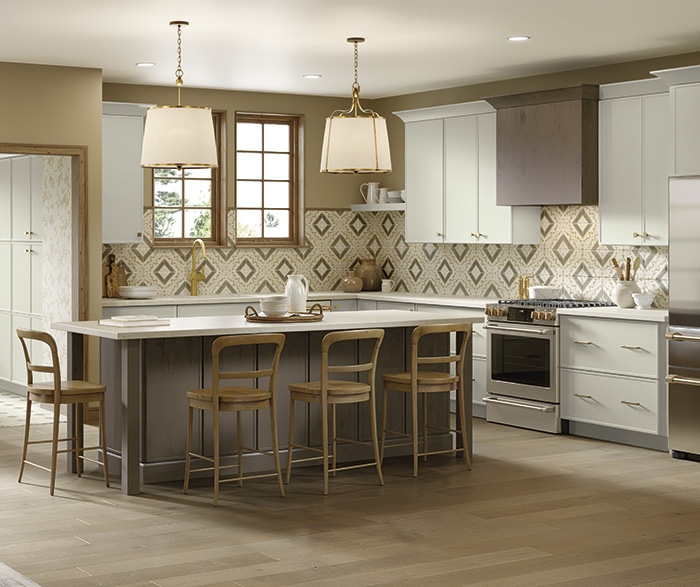 Narrow Rail Shaker in Soft White and Neutral Natural Finishes