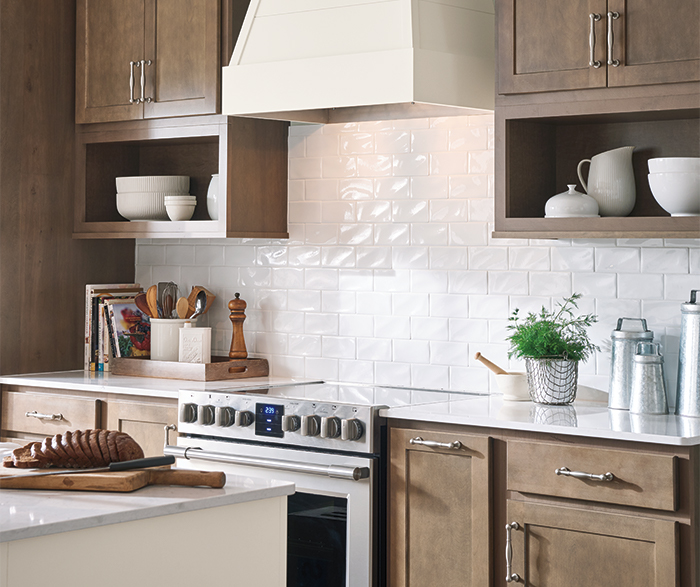 Casual Birch Kitchen Cabinets
