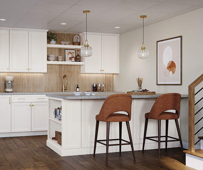 White PureStyle Transitional