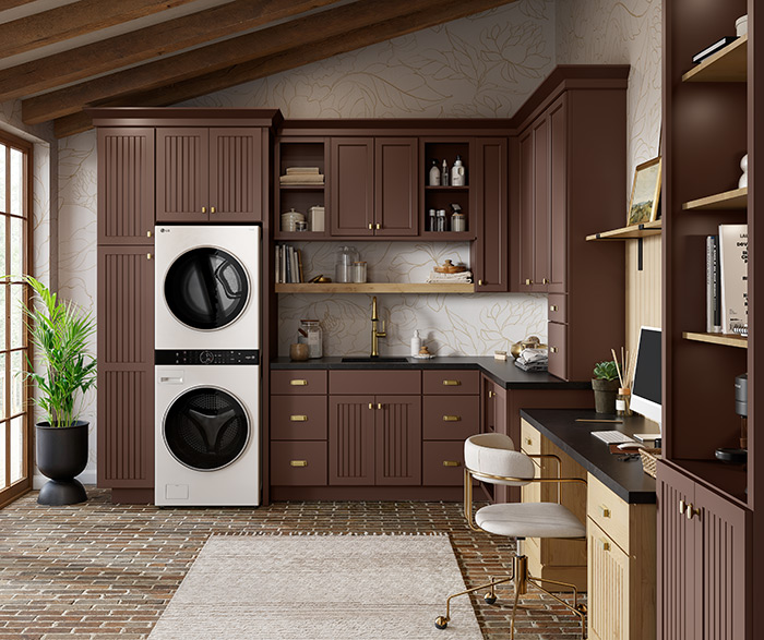 Timeless Functionality Meets Luxurious Design in Dark Brown Hues