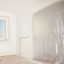 Doorway sealed during remodel