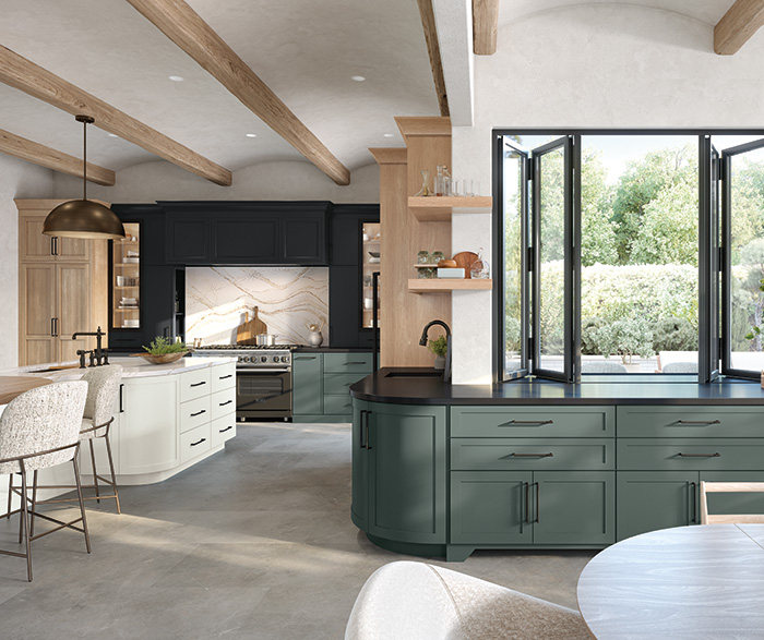 Quartersawn White Oak Kitchen