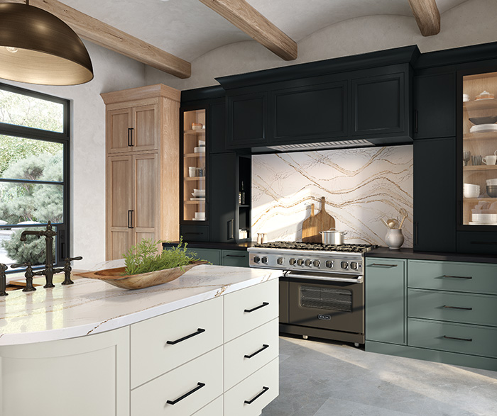 Quartersawn White Oak Kitchen