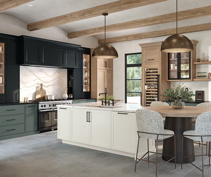 Quartersawn White Oak Kitchen