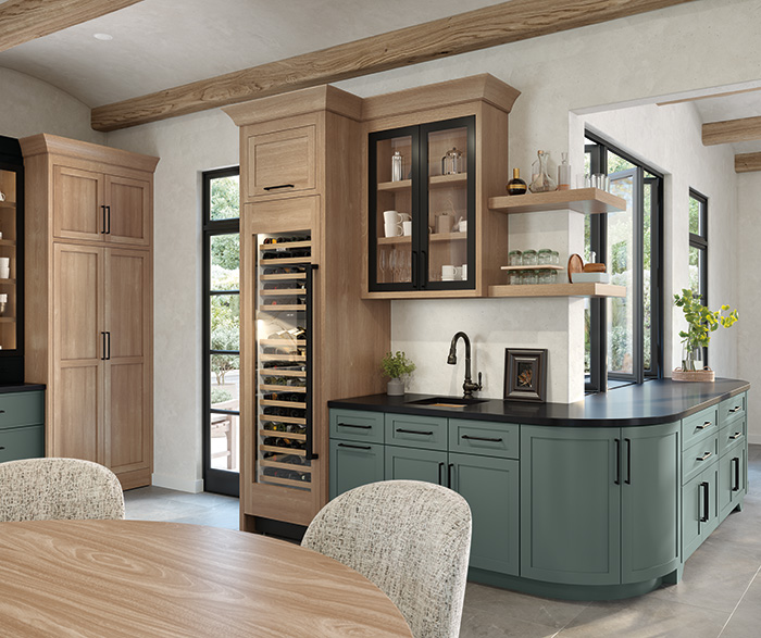 Quartersawn White Oak Kitchen