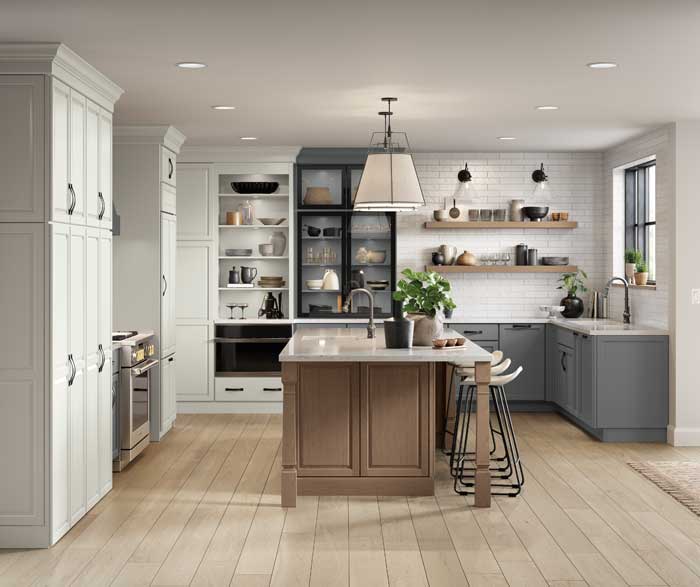 Timeless Storage-Forward Kitchen Cabinets