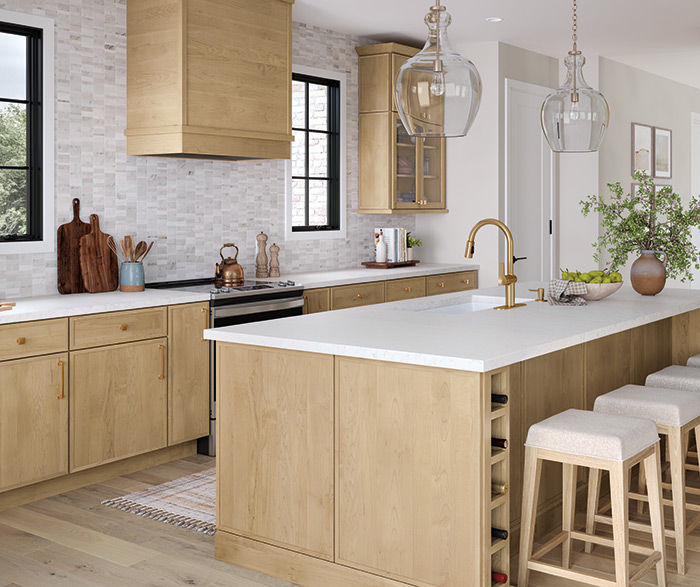 Light Brown Kitchen Cabinets